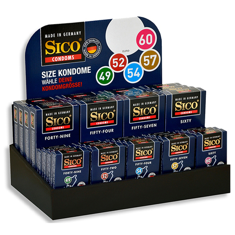 Preservativi Sico Size Display (36 Pack.)
