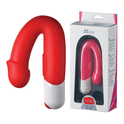 Stoys Shanice Silicone-Vibrator Red