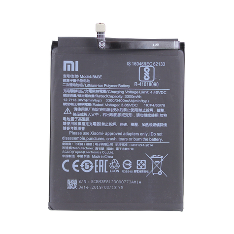 Xiaomi Bm3e Batteria Agli Ioni Di Litio Xiaomi Mi 8 3400mah