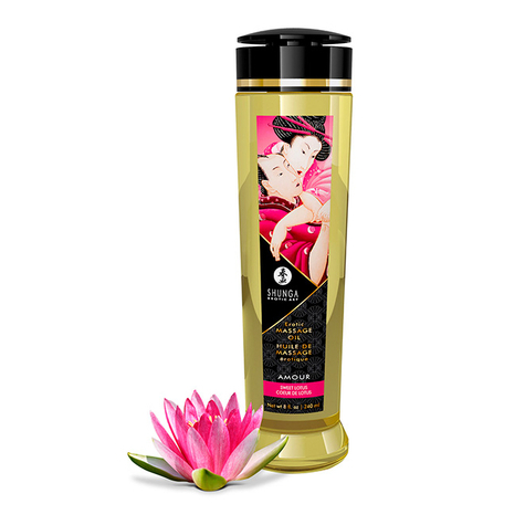 Shunga huile de massage amour (sweet lotus) 240ml