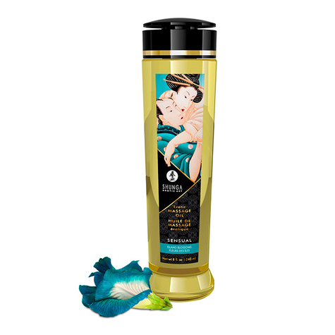 Shunga huile de massage sensual (island blossoms) 240ml