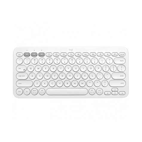 Logitech Keyboard K380 Multi-Device Bluetooth, Weiß