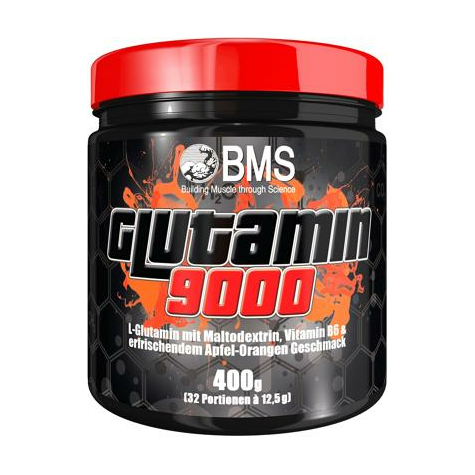 Bms Glutammina 9000, Lattina Da 400 G, Mela-Arancia
