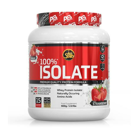 All Stars 100% Whey Protein Isolate, 900 G Dose