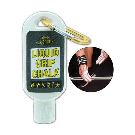 C.P. Sports Liquid Grip Chalk, 50 Ml Bottle (With Carabiner)