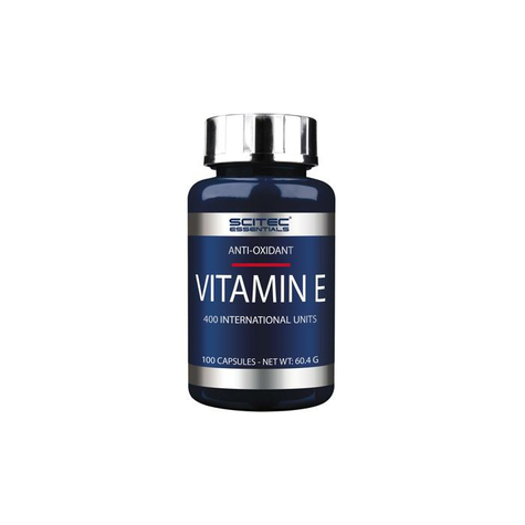 Scitec Essentials Vitamina E, 100 Capsule Può