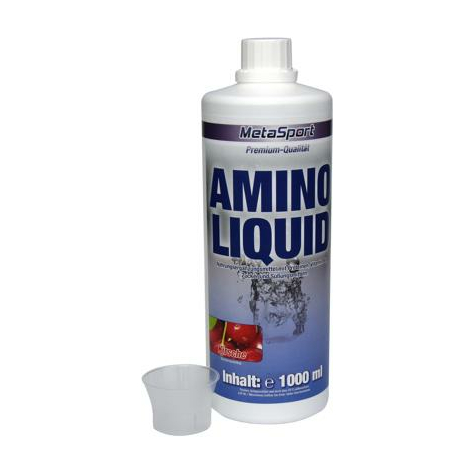 metasport amino liquid inkl. dosierbecher, 1000 ml flasche