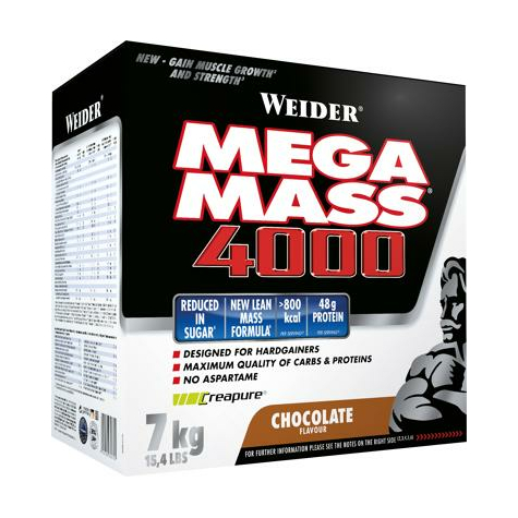 Joe Weider Mega Mass 4000, Cartone Da 7000 G