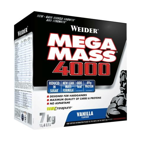 Joe Weider Mega Mass 4000, 7000 G Karton