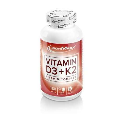 Ironmaxx Vitamina D3 + K2, 150 Compresse Dose