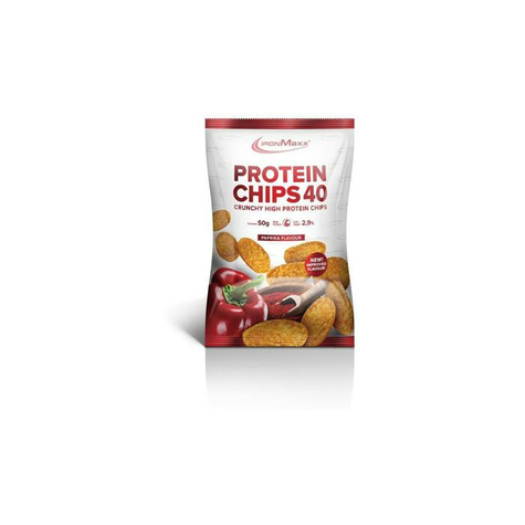 Ironmaxx Protein Chips 40, Sacchetto Da 20 X 50 G