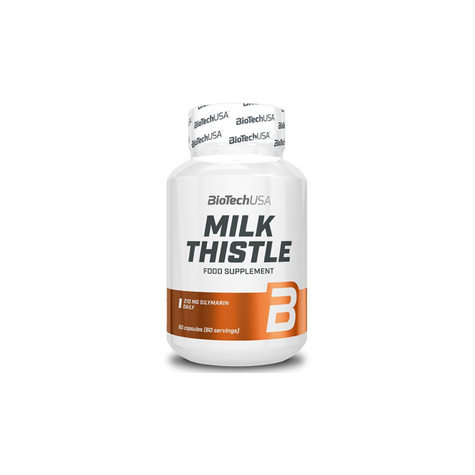 Biotech Usa Milk Thistle (Mariendistel-Extrakt) Kapseln, 60 Kapseln Dose