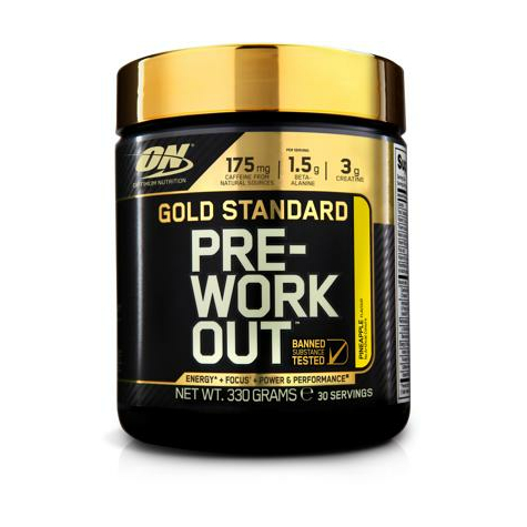 Optimum Nutrition Gold Standard Pre Workout, 330 G Lattina
