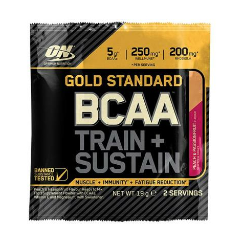 Optimum Nutrition Gold Standard Bcaa, 24 Bustine Da 19 G, Fragola E Kiwi