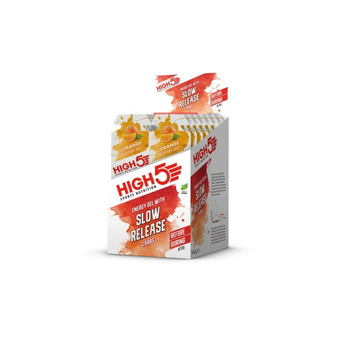 High5 Energy Gel With Slow Release Carbs, 14 X 62 G Beutel
