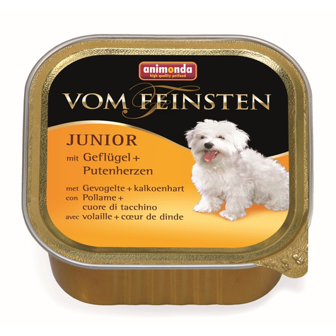 Animonda Hund Vom Feinsten,V.F. Junior Gefl-Putenh.150g S