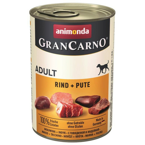 Animonda Hund Grancarno,Carno Adult Rind-Pute    400gd