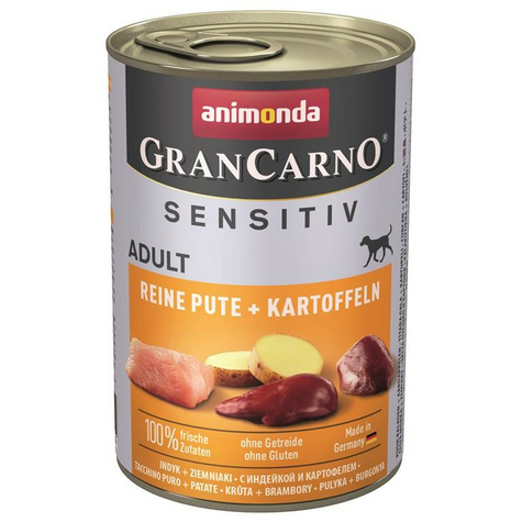 Animonda Hund Grancarno Sensitive,Carno Sensi Pute+Kartoff 400gd