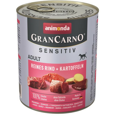 Animonda Hund Grancarno Sensitive,Carno Sensi Rind+Kartoff 800gd
