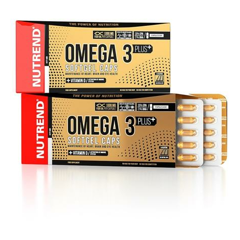 Nutrend Omega 3 Plus Softgel Caps, 120 Capsule