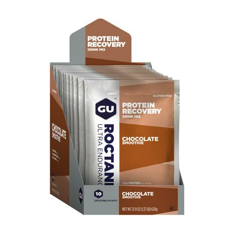 Gu Roctane Protein Recovery Drink Mix, 10 X 61 G / 62 G Sachet