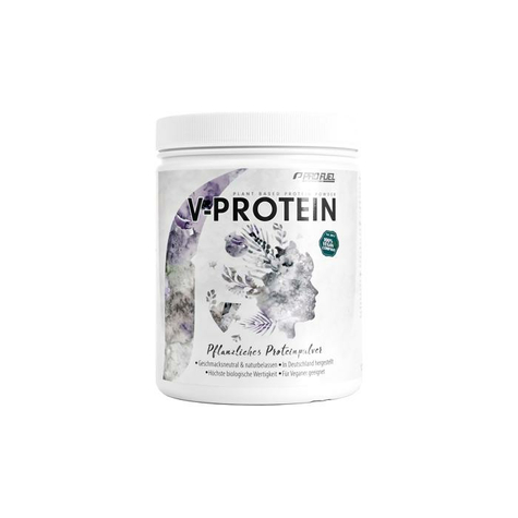 Profuel Vegan V-Protein Powder, Lattina Da 600 G, Insapore