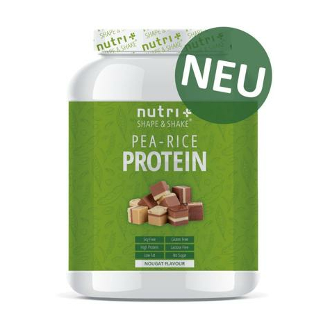Nutri+ Veganes Erbsen-Reisprotein, 1000 G Dose