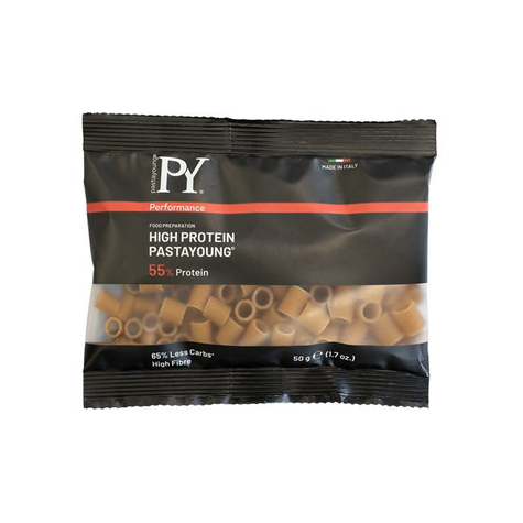 Pasta Young High Protein 55 % Tubetti, 50 G Portion Bag