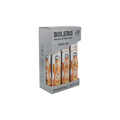 Bolero Drink Sticks Bevanda In Polvere, 12 X 3 G Bustine