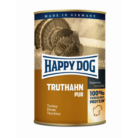 Happy Dog,Hd Truthahn Pur  400 G D