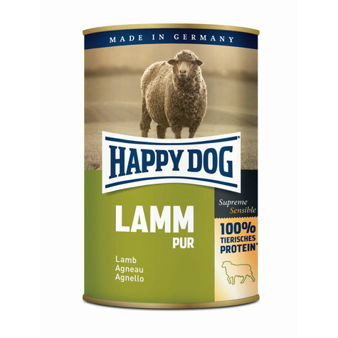 Happy Dog,Hd Lamm Pur   400 G D