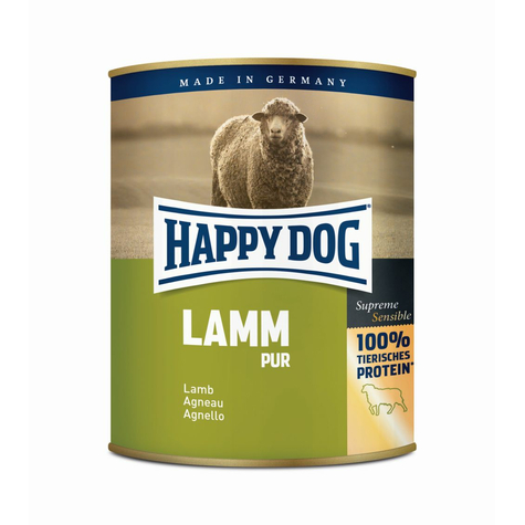 Happy Dog,Hd Lamm Pur   800 G D