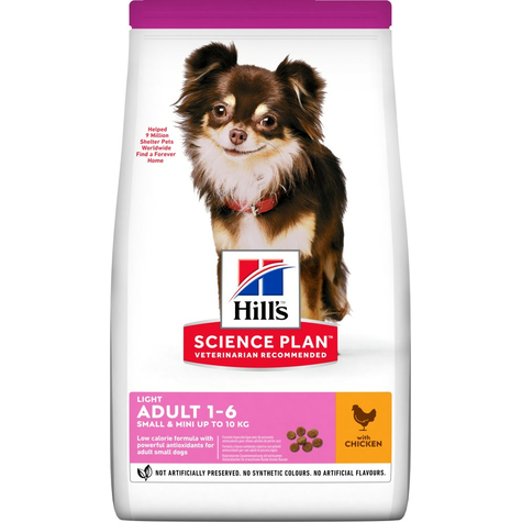 Hills,Hillsdog Ad Min Lig Chicken 1,5kg