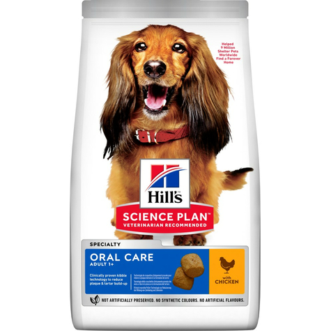Hills,Hillsdog Ad Oralcare Pollo 2kg