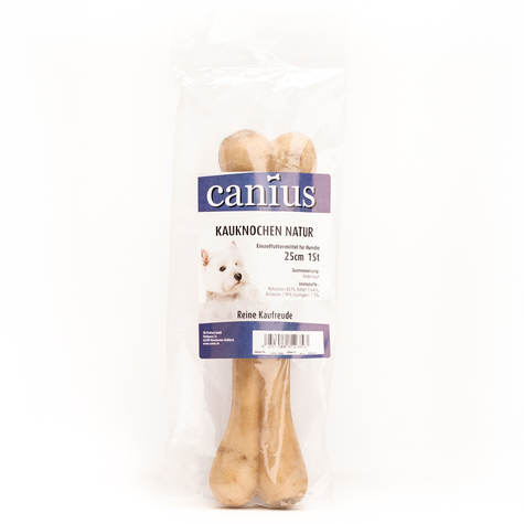 Canius Snacks, Canius Osso Da Masticare Naturale 25cm 1