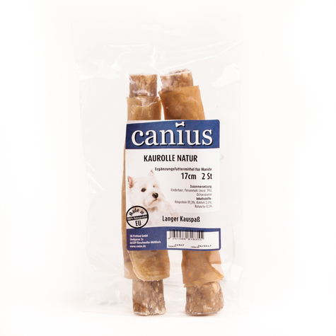 Canius Snacks, Can.Chewing Roll Gef Nature 17cm 2er