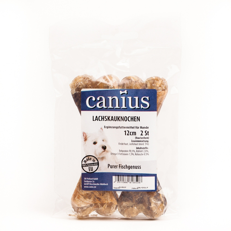 Canius Snacks, Can.Salmon Ch. 12cm Osso 2s