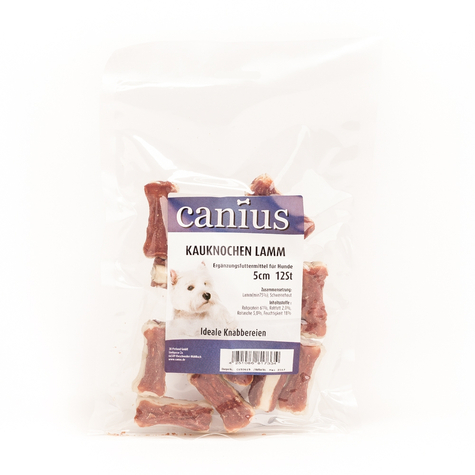 Canius Snacks, Cani. Osso Da Masticare Agnello 5cm 12pcs