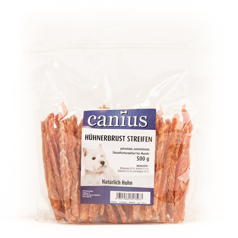 Canius Snacks,Cani. Petto Di Pollo A Strisce500g
