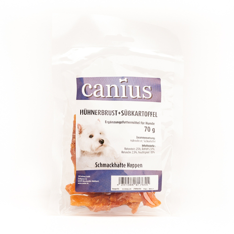 Canius Snacks, Cani. Petto Di Pollo+Patata Dolce. 70g
