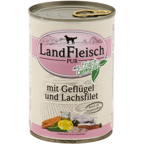 Landfleisch, Landfleisch Gef-Lachsfil.400gd
