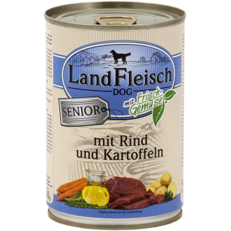 Landfleisch,Landfl.Senior Rind-Kart. 400gd