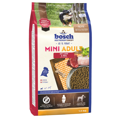 Bosch, Bosch Mini Agnello+Riso 1kg