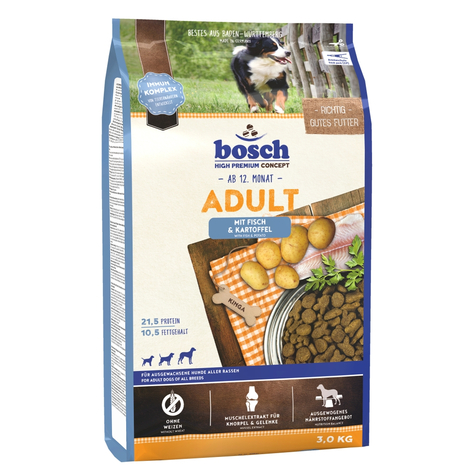 Bosch, poisson bosch + pomme de terre 3kg