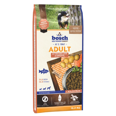 Bosch, saumon bosch + pomme de terre 15kg