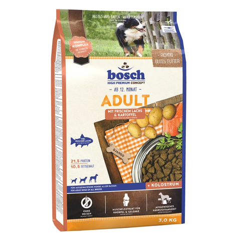 Bosch, saumon bosch + pomme de terre 3kg