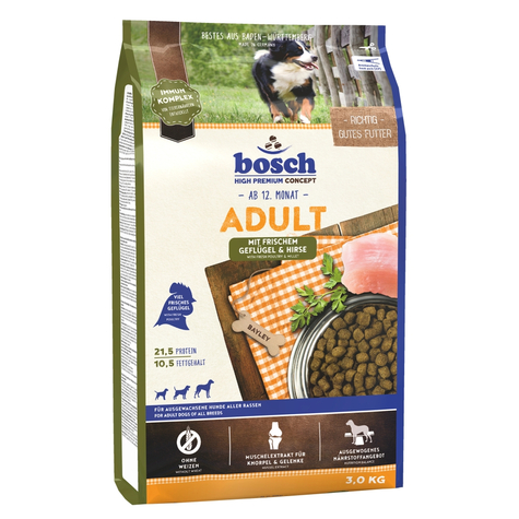 Bosch, volaille bosch + millet 3kg