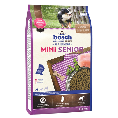 Bosch, bosch mini senior 2,5 kg
