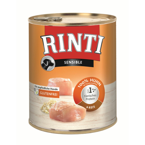 Finn Rinti, Rinti Sensitive Chicken Rice 800gd