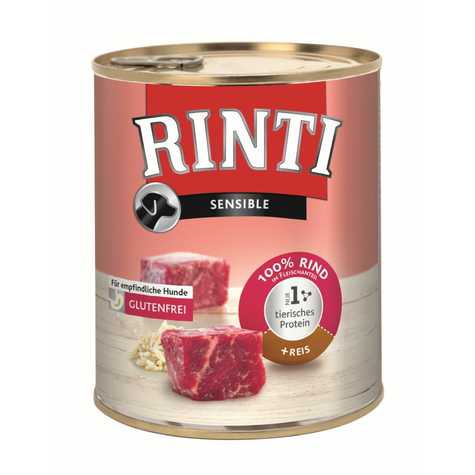 Finn Rinti, Rinti Sensitive Rind Rice 800gd